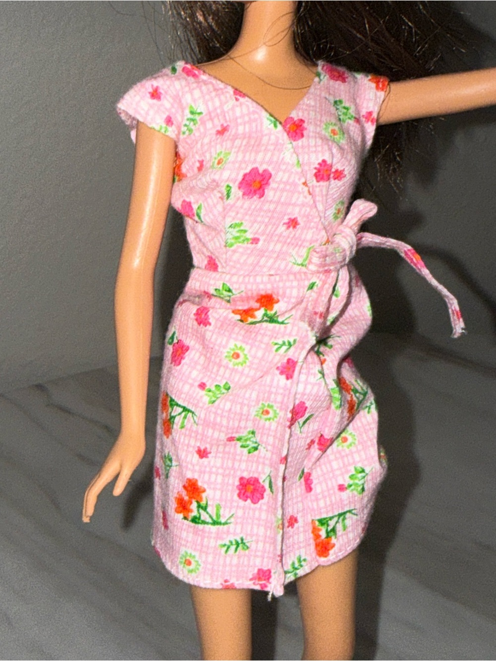 Barbie Mattel pink and white jumper